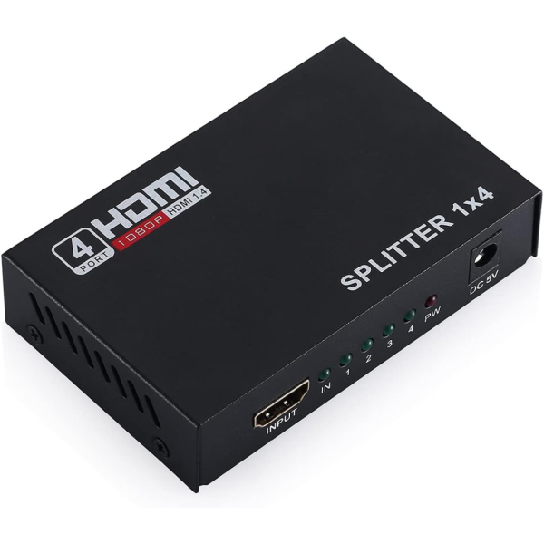 1 in 4 Out 4K HDMI Splitter Hub Online Hot Sale