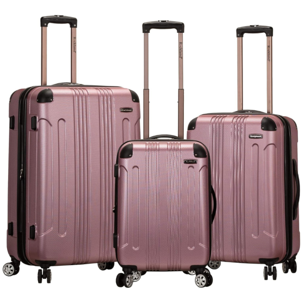 3-Piece Rockland London Hardside Spinner Wheel Luggage Online now