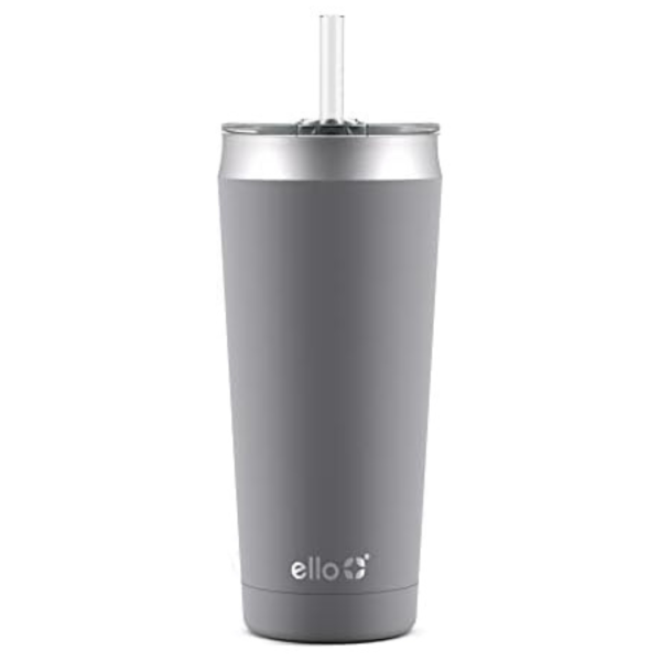 24 oz Ello Beacon Vacuum Insulated Stainless Steel Tumbler with Optional Straw Discount