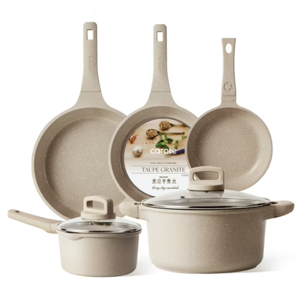 7-Piece Carote Non Stick Induction Cookware Set (2 Colors) Online
