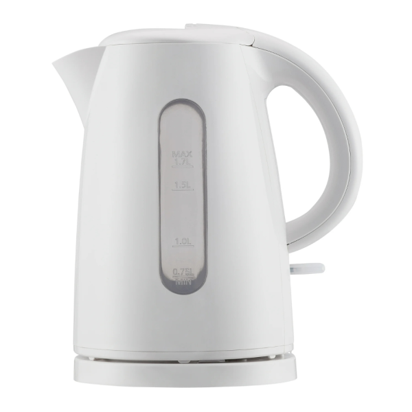 1.7-Liter Mainstays 550236 Electric Kettle (White) Cheap