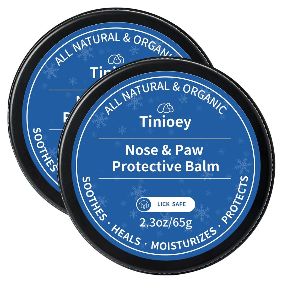 2-Pack Tinioey Natural & Organic Dog Paw Protective Balm (2.3oz) For Cheap