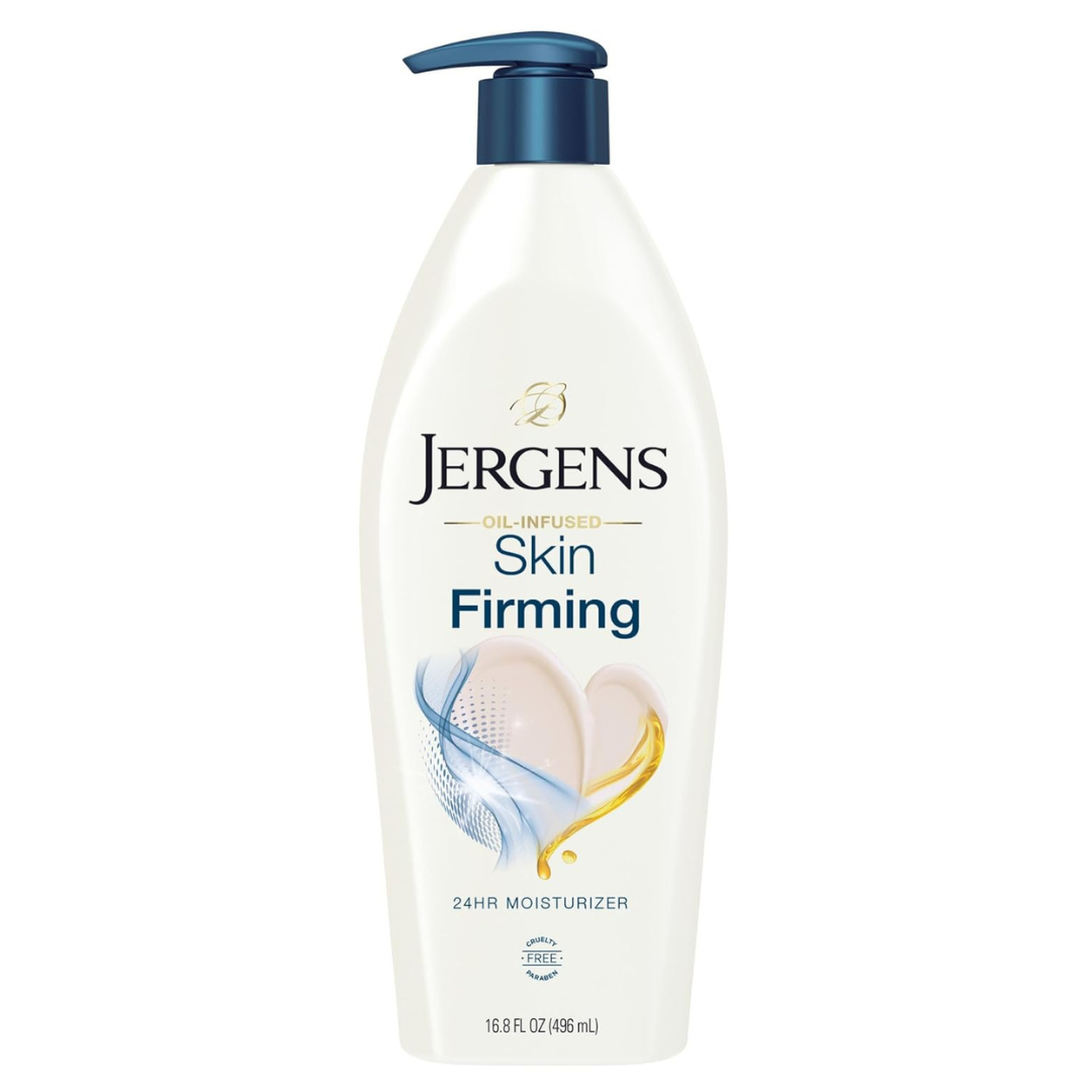 Jergens Skin Firming Body Lotion For Dry To Extra Dry Skin, Skin Tightening Cream With Collagen and Elastin (16.8 Oz) Sale