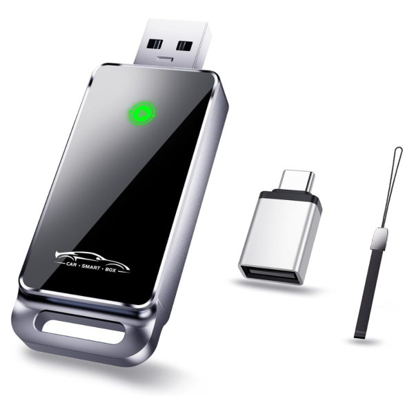 Vnilrgle 2024 Upgrade Wireless CarPlay Adapter Compatible with iPhone 6+ on Sale
