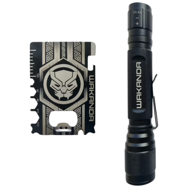 Marvel Black Panther Mini Flashlight And Multi-Function Tool For Cheap