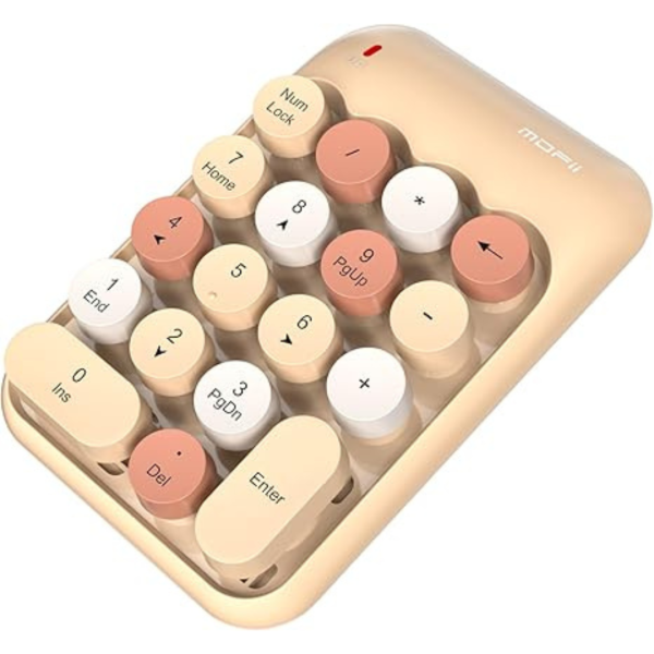 MOWUX Cute Colorful Wireless Number Pads For Discount