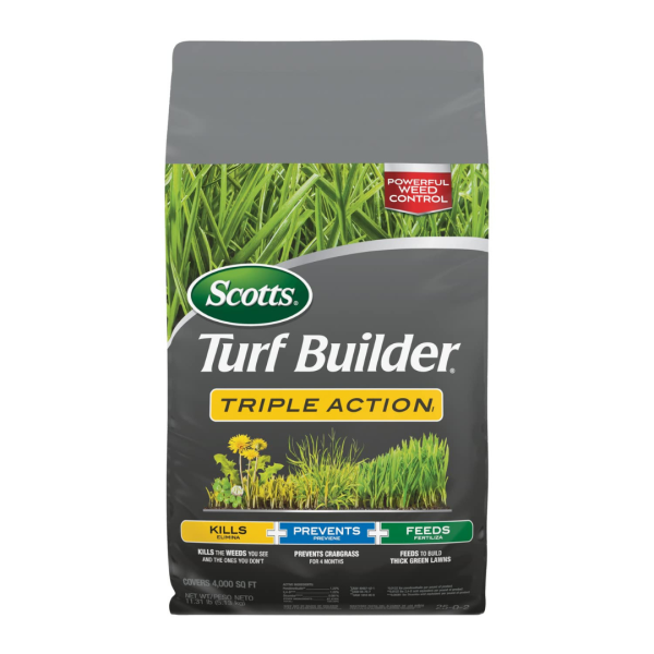 11.31-lbs Scotts Turf Builder Triple Action1 Lawn Fertilizer + 20-lbs Ultrafeed For Cheap