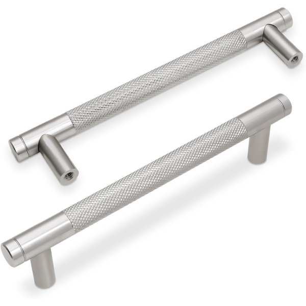 10 Pack Brushed Satin Nickel Kitchen Cabinet Handles (5 Inch ) Sale