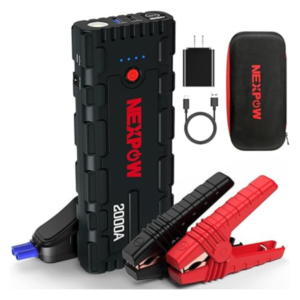 Nexpow 1500A Peak 21800mAh 12V Portable Auto Car Jump Starter Hot on Sale