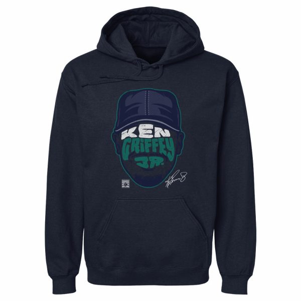 Ken Griffey Jr. Seattle Player Silhouette WHT Fashion