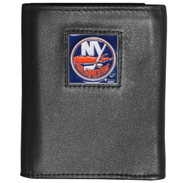 New York Islanders® Leather Trifold Wallet on Sale - Image 2