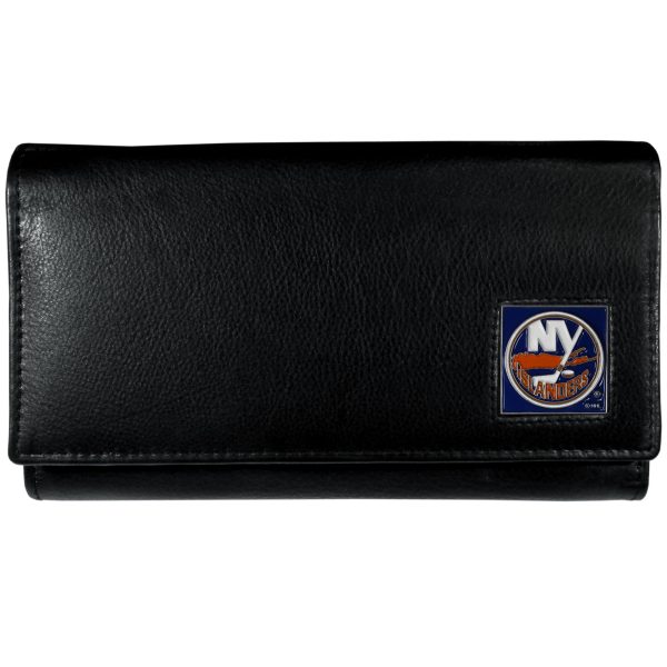 New York Islanders® Leather Trifold Wallet on Sale - Image 4